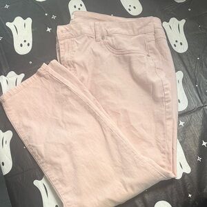 d. jeans Women's Light Pink Skinny Jeans